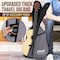 Pyle 41'' Inch   6-String Electric Acoustic Guitar - Guitar with Digital Tuner & Accessory Kit (Nature co PEAG200 - alternate 7